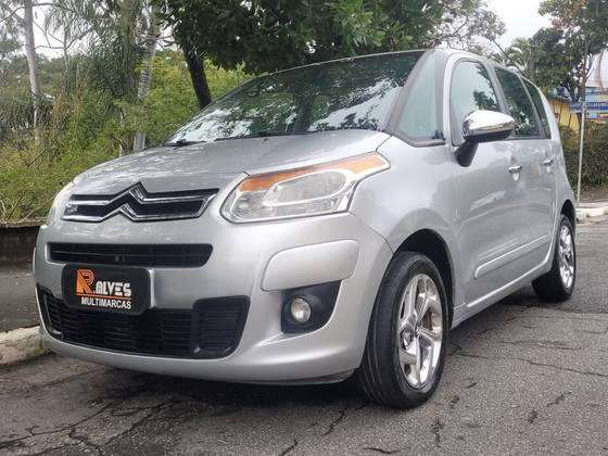CITROËN C3 1.6 PICASSO EXCLUSIVE 16V FLEX 4P AUTOMÁTICO CITROËN C3 1.6 PICASSO EXCLUSIVE 16V FLEX 4P AUTOMÁTICO